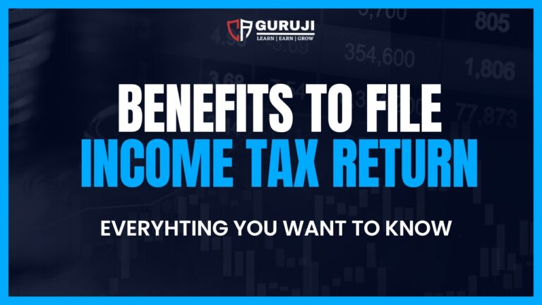 Benefits to file Income Tax Return