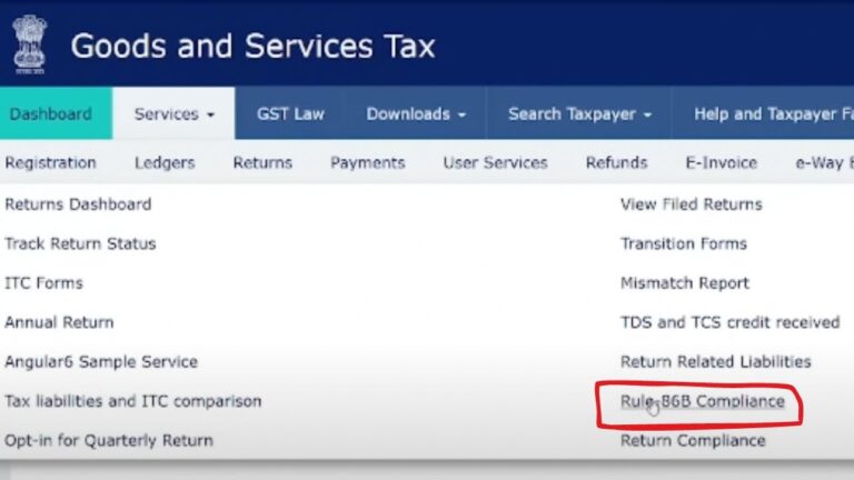 GST Rule 86B, Restriction on use of electronic cash ledger