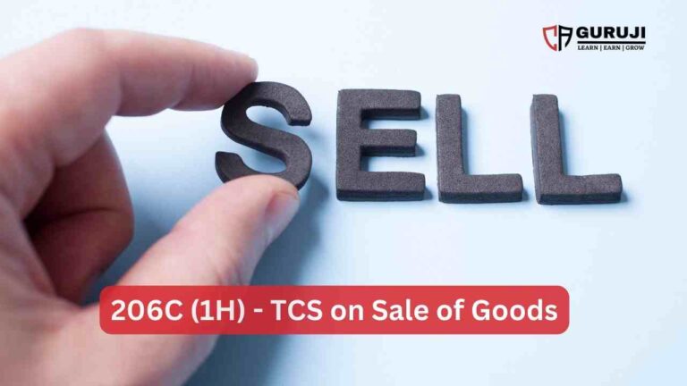 TCS on Sale of Goods -206C (1H)