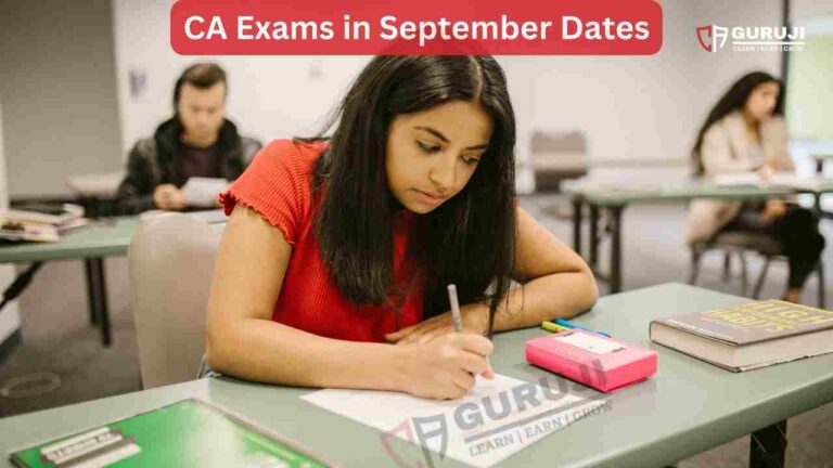 CA Exam Dates for September 2024 Announced by ICAI- First time CA exams in September