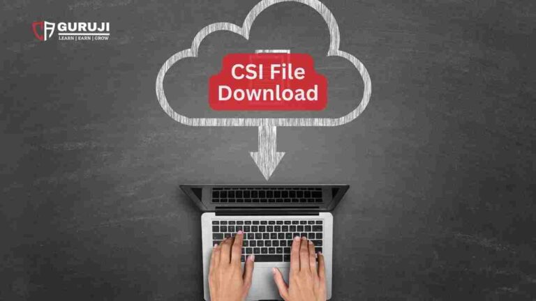 CSI file Download in 3 ways to file TDS Return