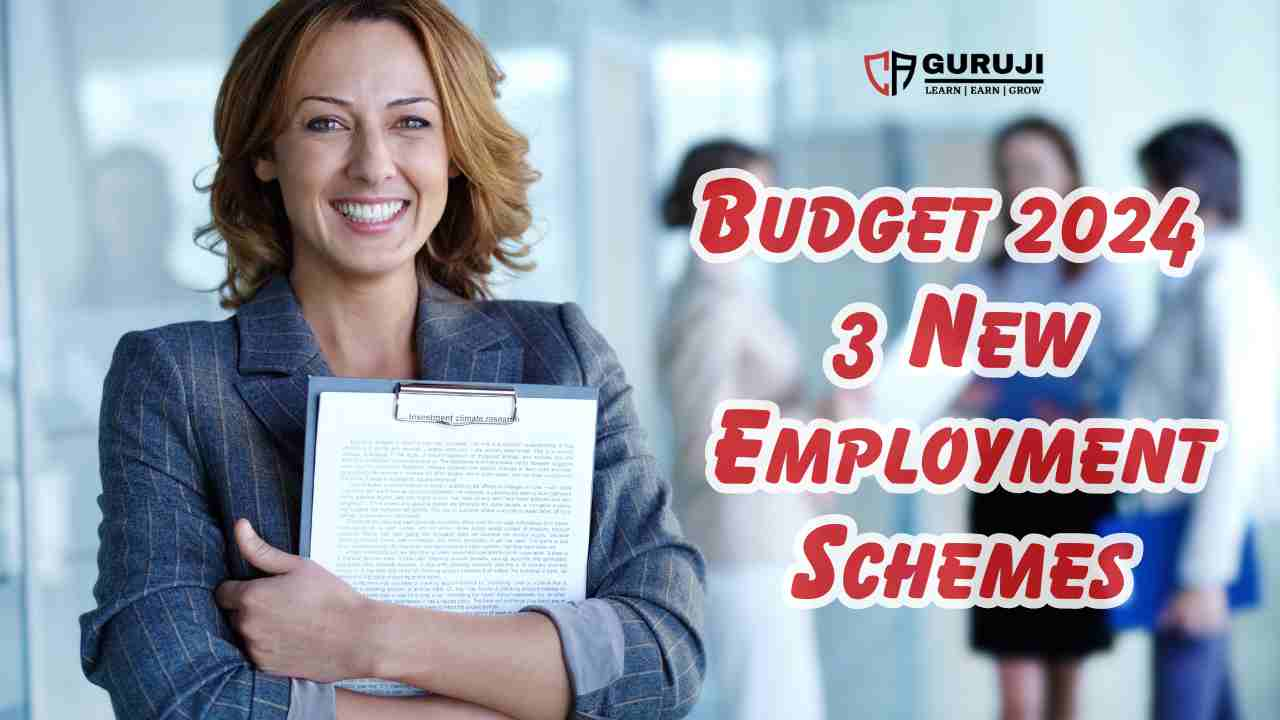 Budget 2024 – 3 New Employment Schemes | Government Schemes