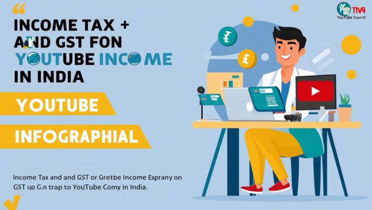 Taxation of YouTube Income in India: Income Tax & GST