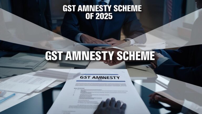 GST Amnesty Scheme u/s 128A: Don’t Miss Out! Apply Before 31st March 2025