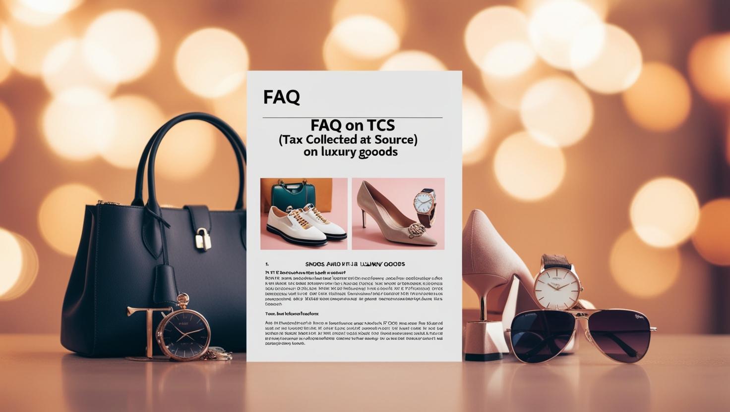 FAQ on TCS on Luxury Goods applicable from 22 April 2025 on shoes, bags, watch, sunglasses etc.
