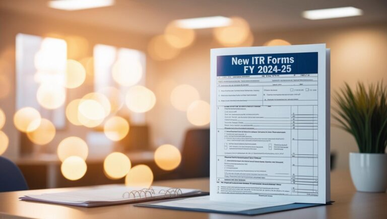 New ITR Forms Released for AY 2025–26: Major Highlights & Changes