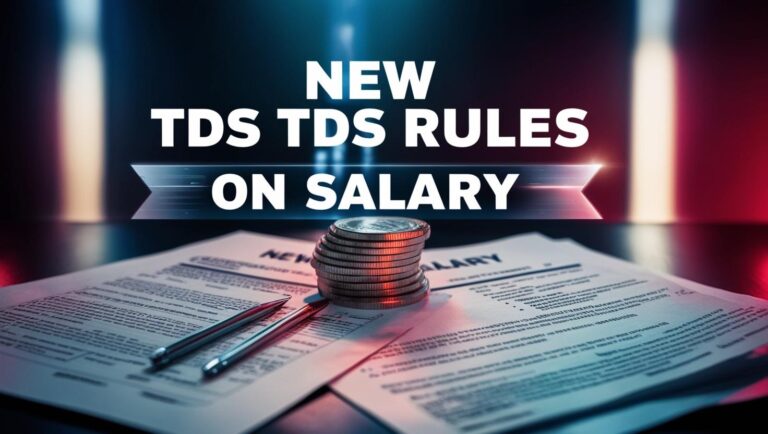 New TDS Rules on Salary/Pension from 1st April 2025