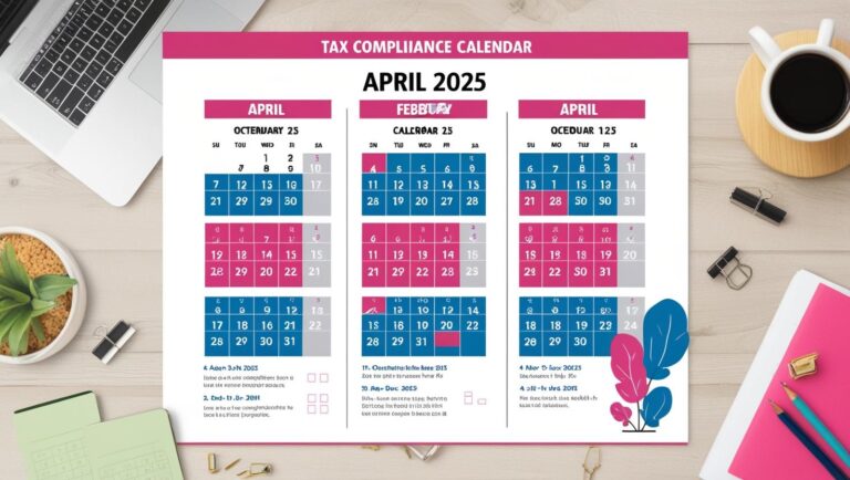 Income Tax and GST Compliance Calendar – April 2025
