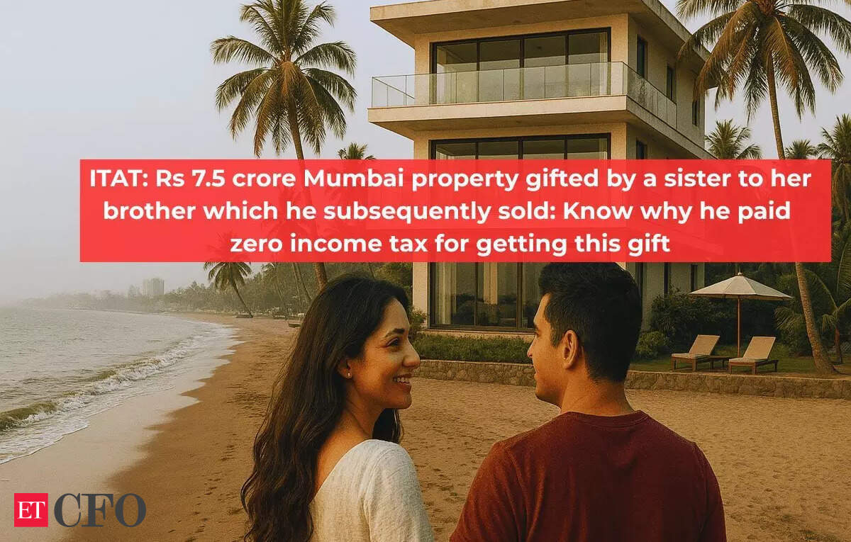 Income tax on gifted property: NRI stepbrother to pay zero income tax on Rs 7.5 crore property