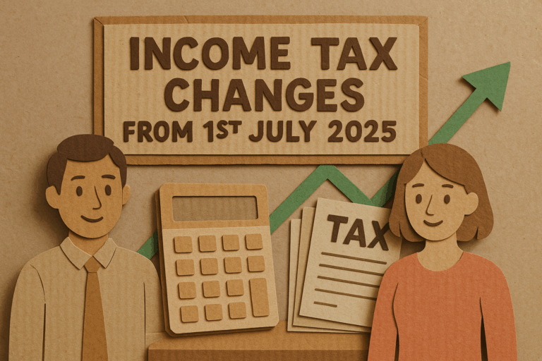 Income Tax changes – Effective 1 July 2025