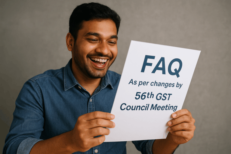 FAQ of 56th GST Council Meeting: Detailed Clarifications