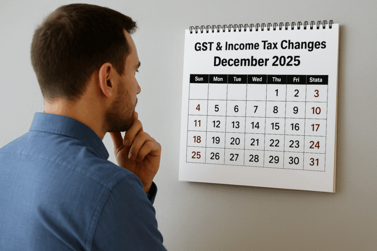 New Changes from 1st December 2025 in GST & Income Tax which you must know