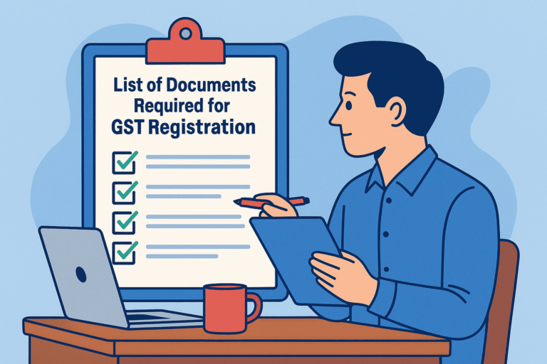 List of Documents Required for GST Registration